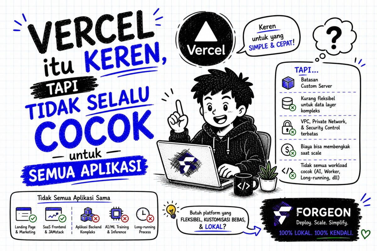 Vercel Itu Keren. Tapi Tidak Selalu Cocok untuk Semua Aplikasi?